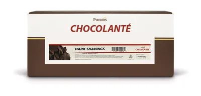 まめ　クール便発送　Puratos CHOCOLANTÉ ダーク 20キロ Chocolanté Dark Chocolate Shavings - Puratos